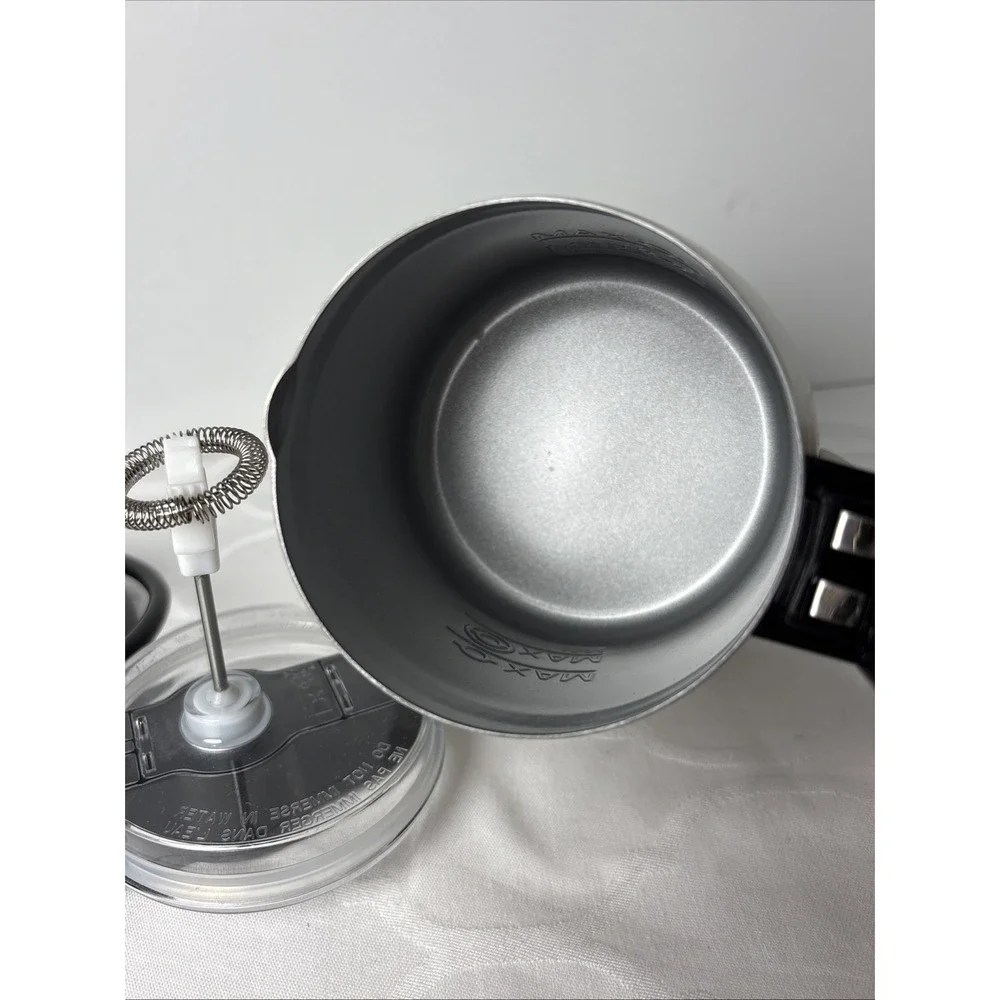 Keurig LM-150P Milk Frother Café One-Touch Electric Hot Froth Stainless Steel